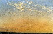 Caspar David Friedrich Evening oil painting